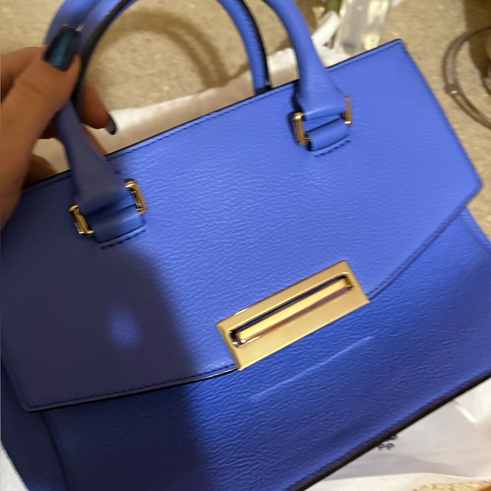 Kate Spade Royal Blue Satchel - Picture 8 of 11